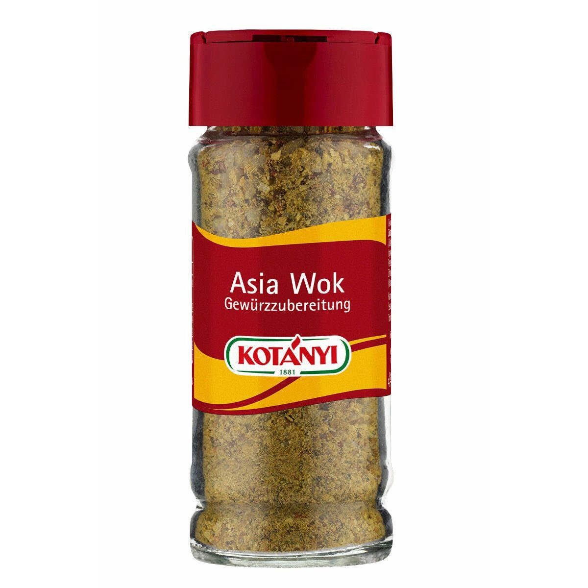 KOTANYI Gewürz, Kotanyi Asia Wok Gewürzzubereitung feinste Gewürze und Gemüse 60g