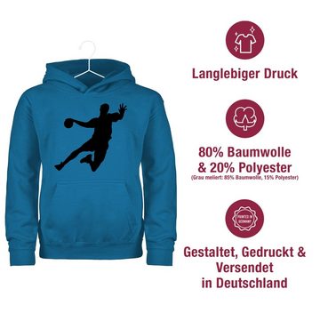 Shirtracer Hoodie Handballer Kinder Sport Kleidung