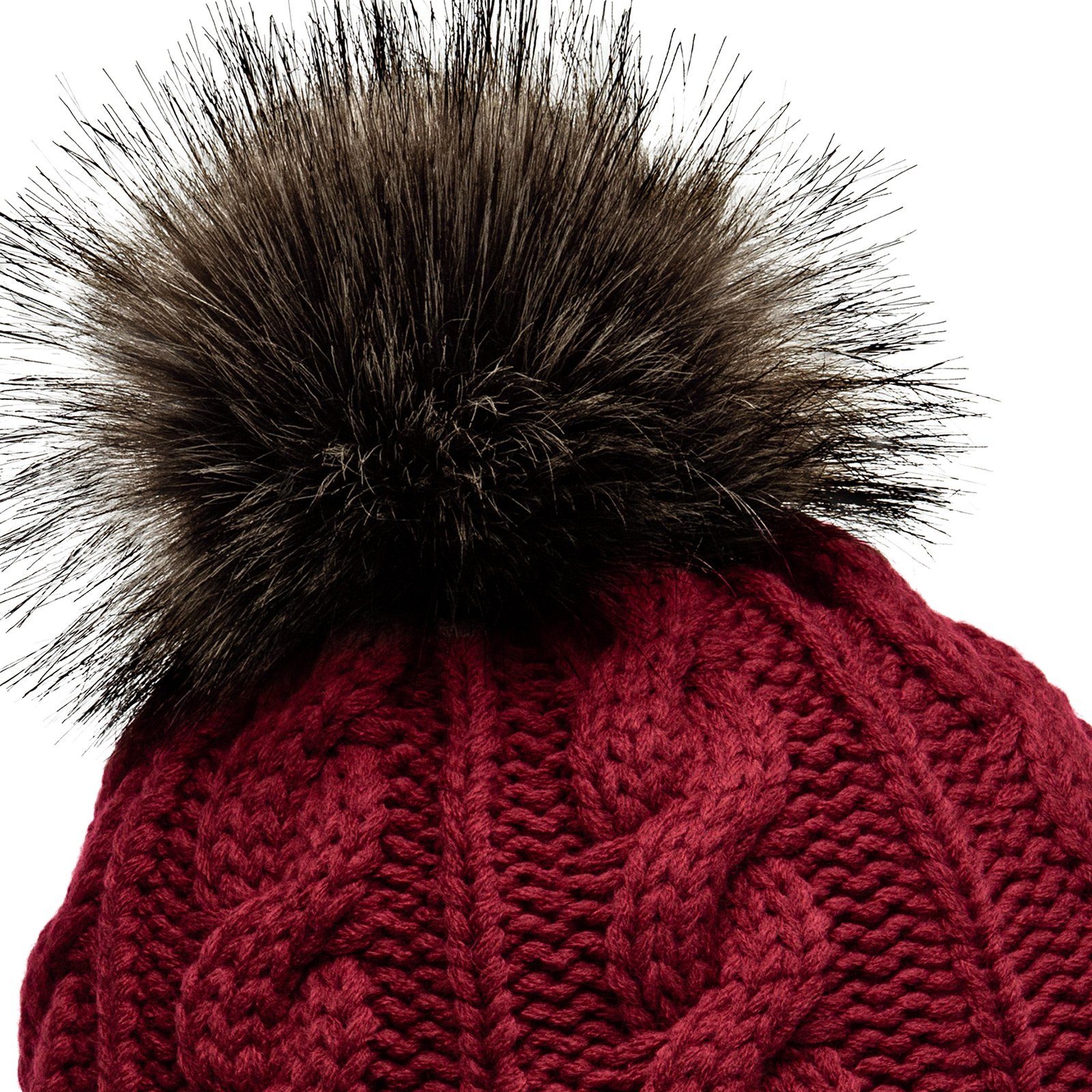 Caspar Bommelmütze MU104 Damen Winter Strickmütze günstig online kaufen