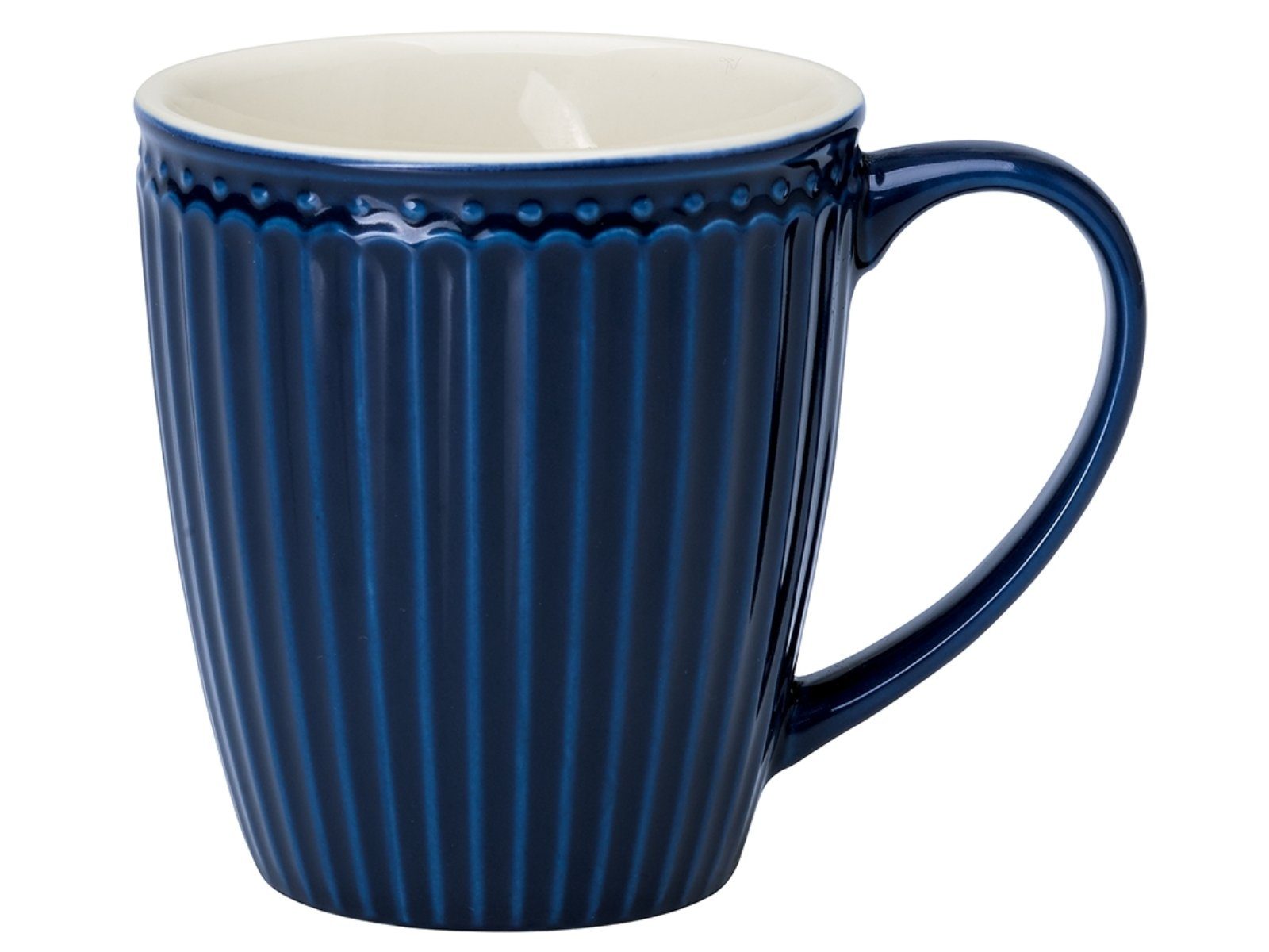 Greengate Кружки Alice Кружки mit Henkel dark blue 0,4 l, Steinzeug