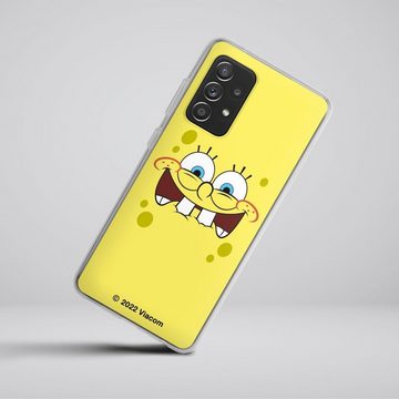 DeinDesign Handyhülle Spongebob Schwammkopf Offizielles Lizenzprodukt Kindheit, Samsung Galaxy A52s 5G Silikon Hülle Bumper Case Handy Schutzhülle