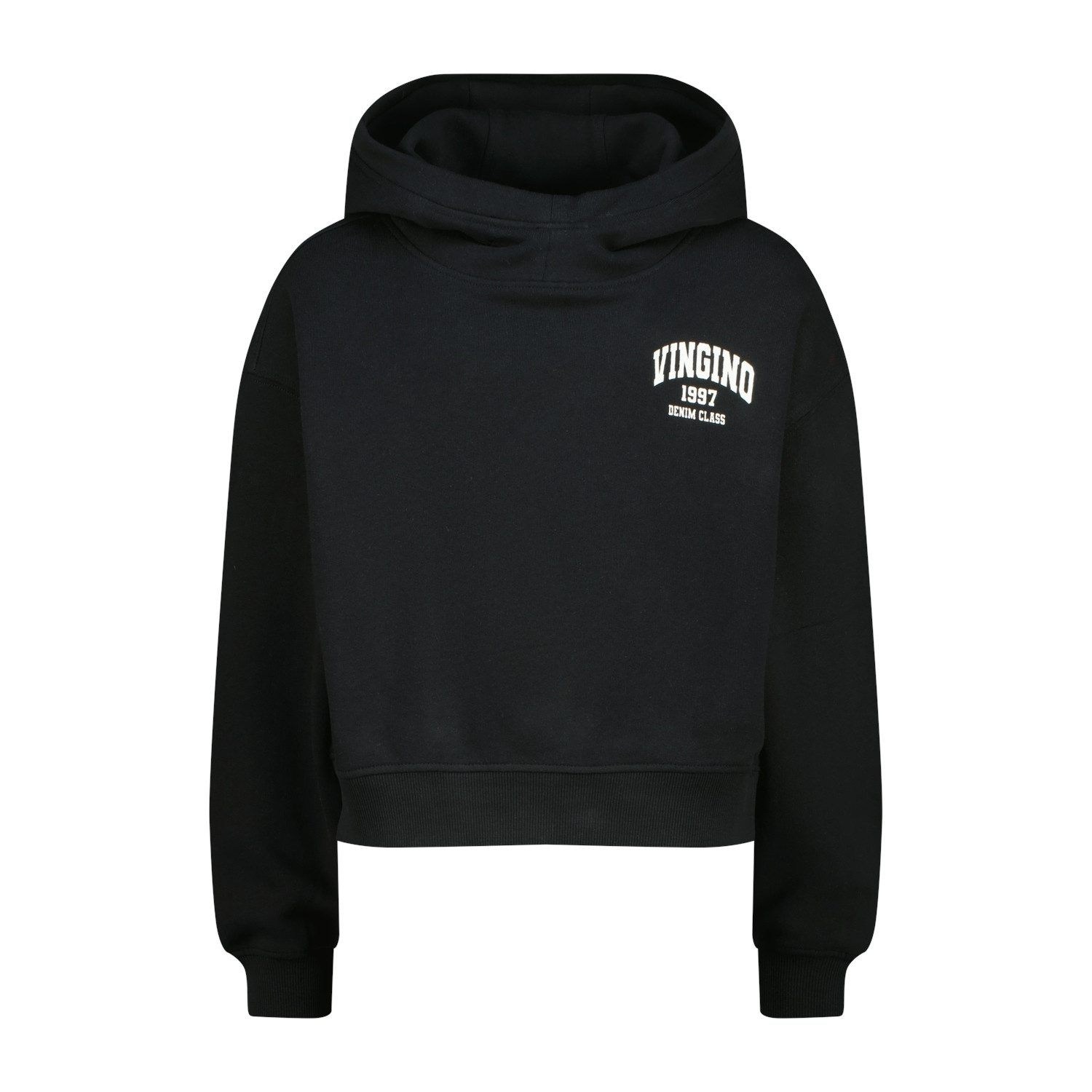 Vingino Kapuzensweatshirt kurz / mit Logo-Print / für Girls