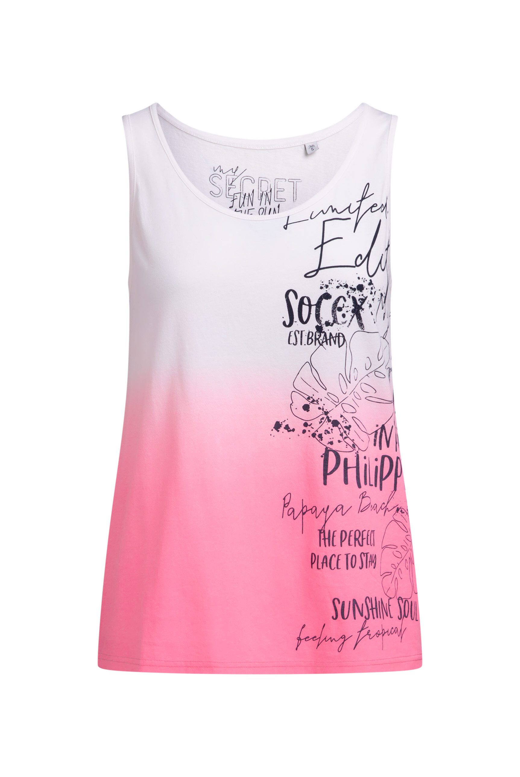 SOCCX Tanktop aus Baumwolle