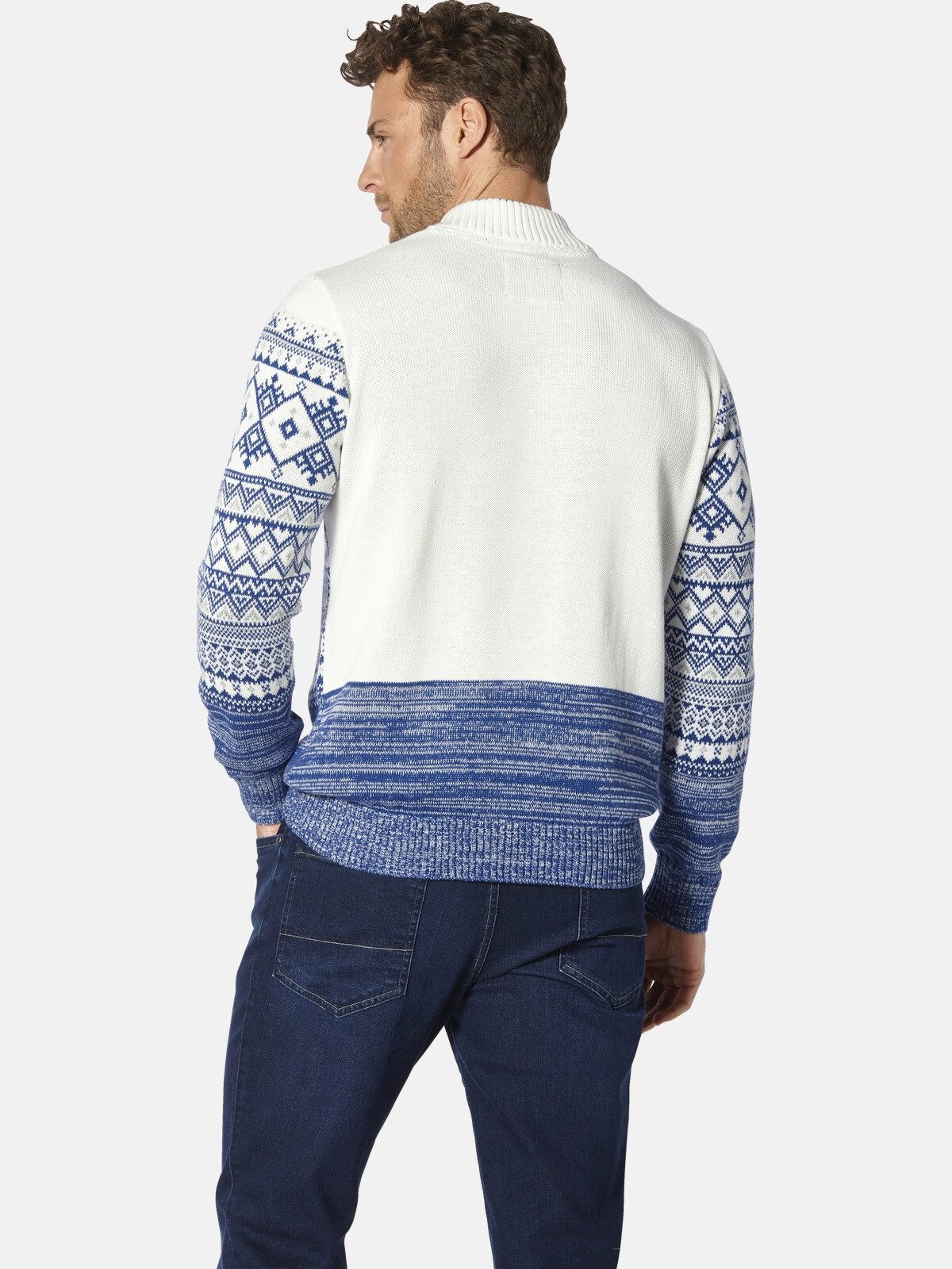 Babista Strickpullover VARZIRO im winterlichen Strickmuster günstig online kaufen