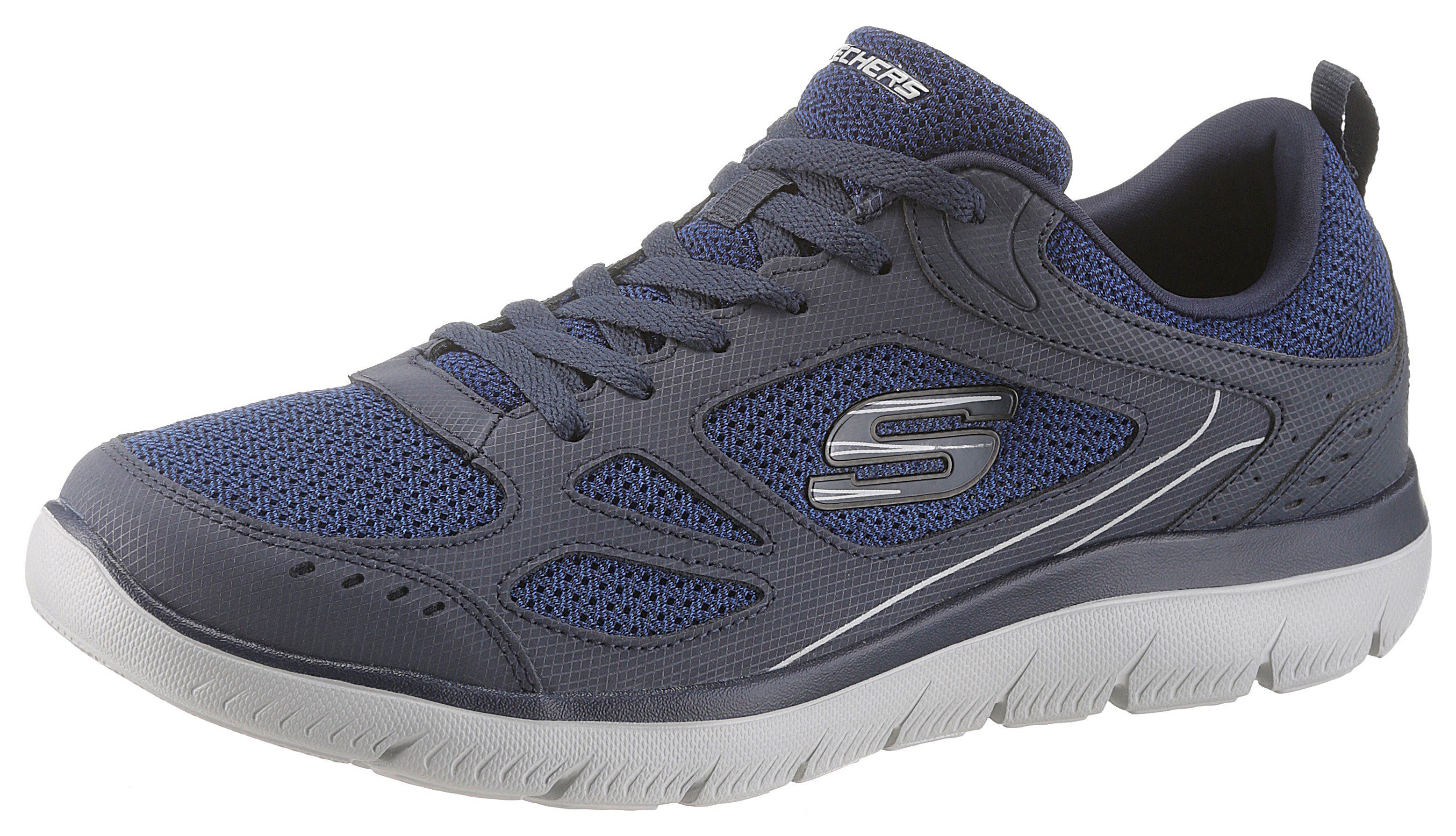 Skechers Summits-South Rim Sneaker im modernen Materialmix, Freizeitschuh, Halbschuh, Schnürschuh