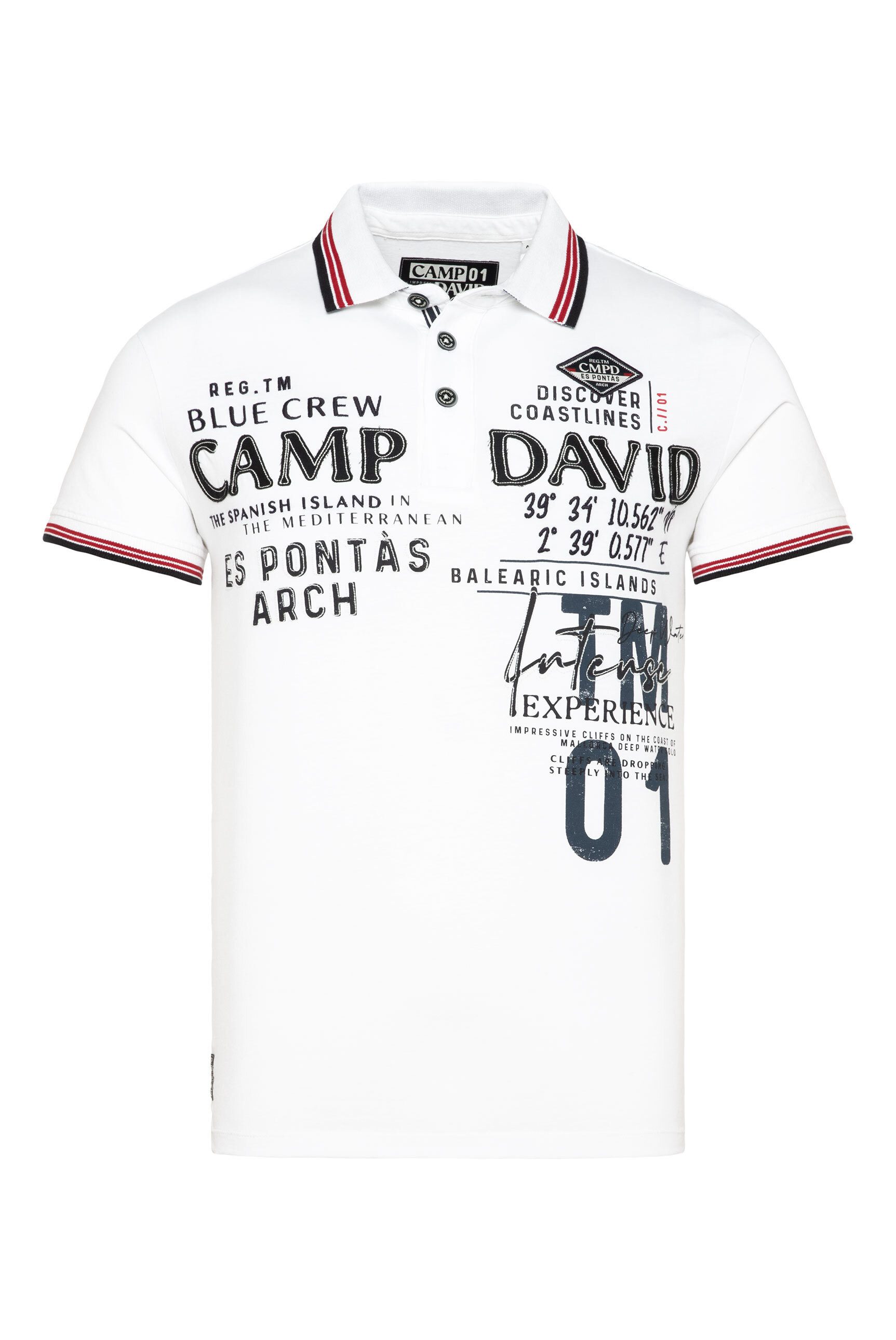CAMP DAVID Poloshirt, aus Baumwolle günstig online kaufen