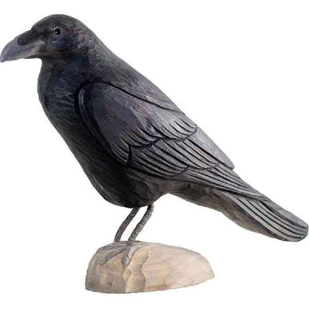 Wildlife Garden Skulptur Dekovogel Rabe günstig online kaufen