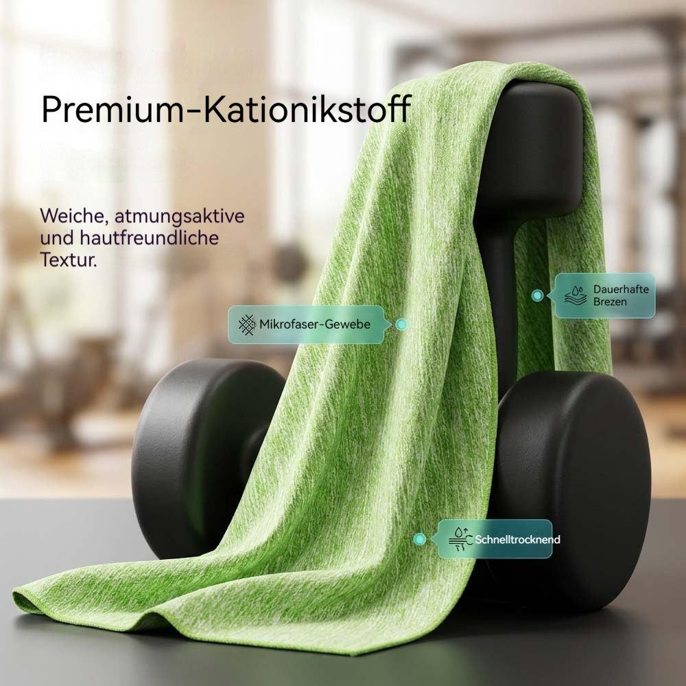 nsihing Sporthandtuch 4Pack Kühlendes Handtuch, Eis-Sport-Handtuch, kühles Handtuch, (4-St), für sofortige Kühlung, für Yoga, Reisen, Golf, Fitness (100x 30cm)