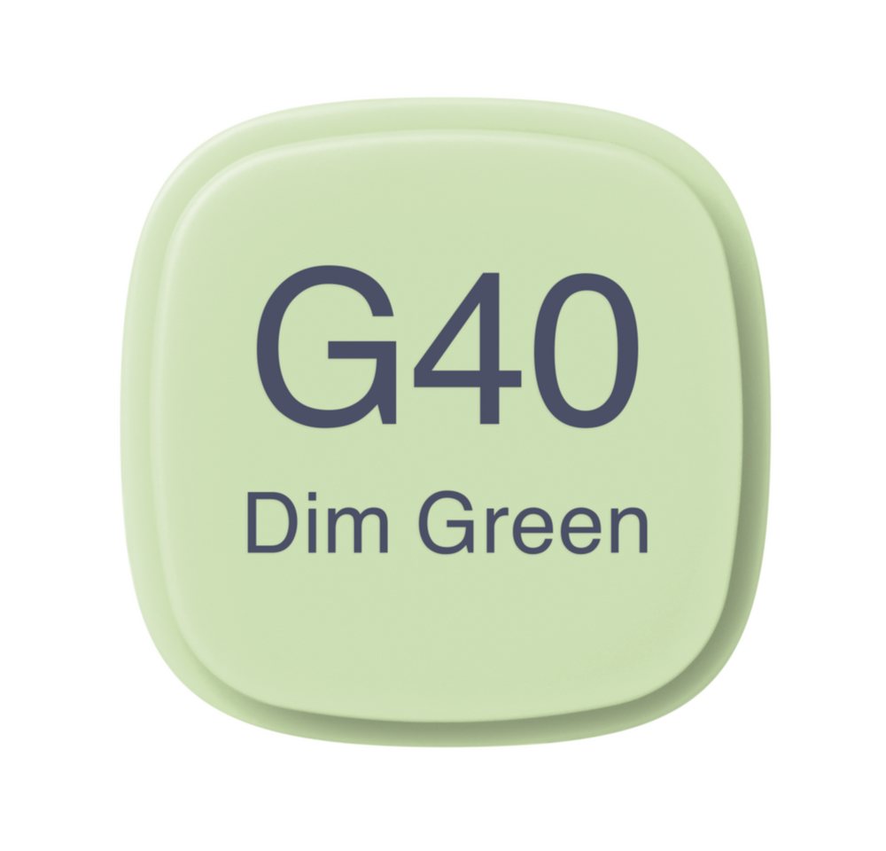 Thumbnail - COPIC Marker Typ G - 40, Dim Green: Layoutmarker für Gestalter, (1-tlg)