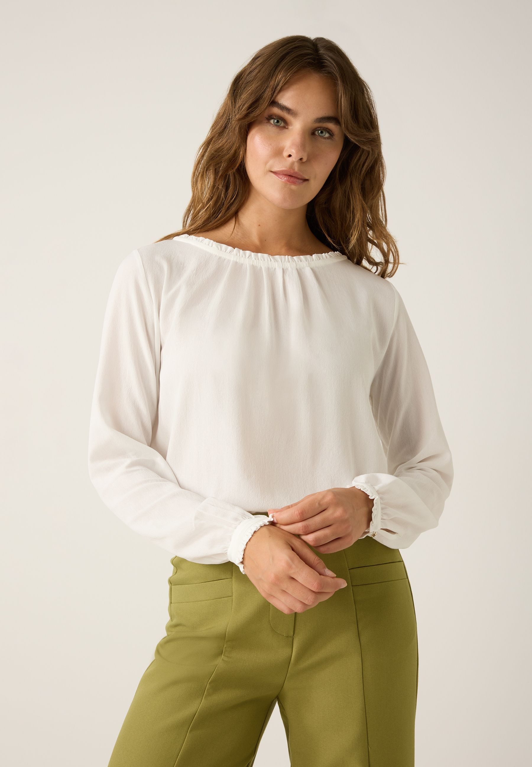 MORE&MORE Langarmbluse günstig online kaufen