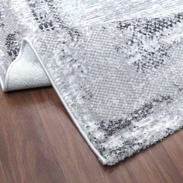 Teppich Harmony 3215, Sanat, rechteckig, Höhe: 12 mm, weicher Kurzflorteppich, meliert, Wohnzimmer, Schlafzimmer