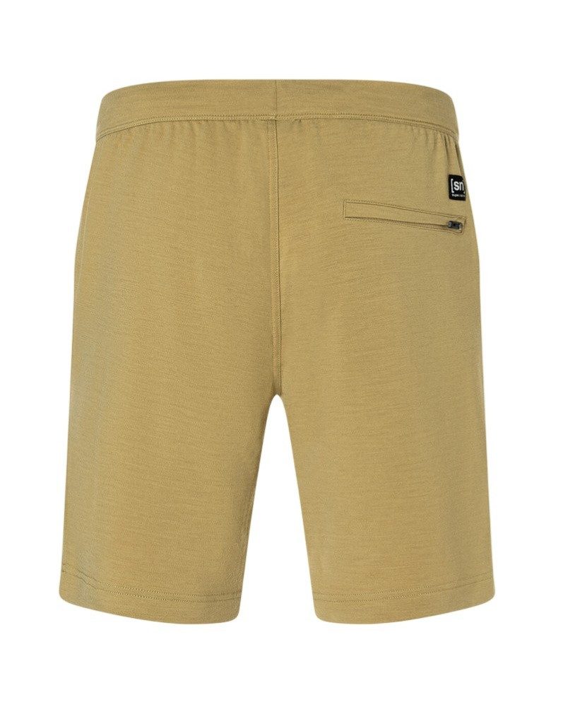SUPER.NATURAL Shorts Freizeithose Solution (Merino-Mix) kurz beige Herren