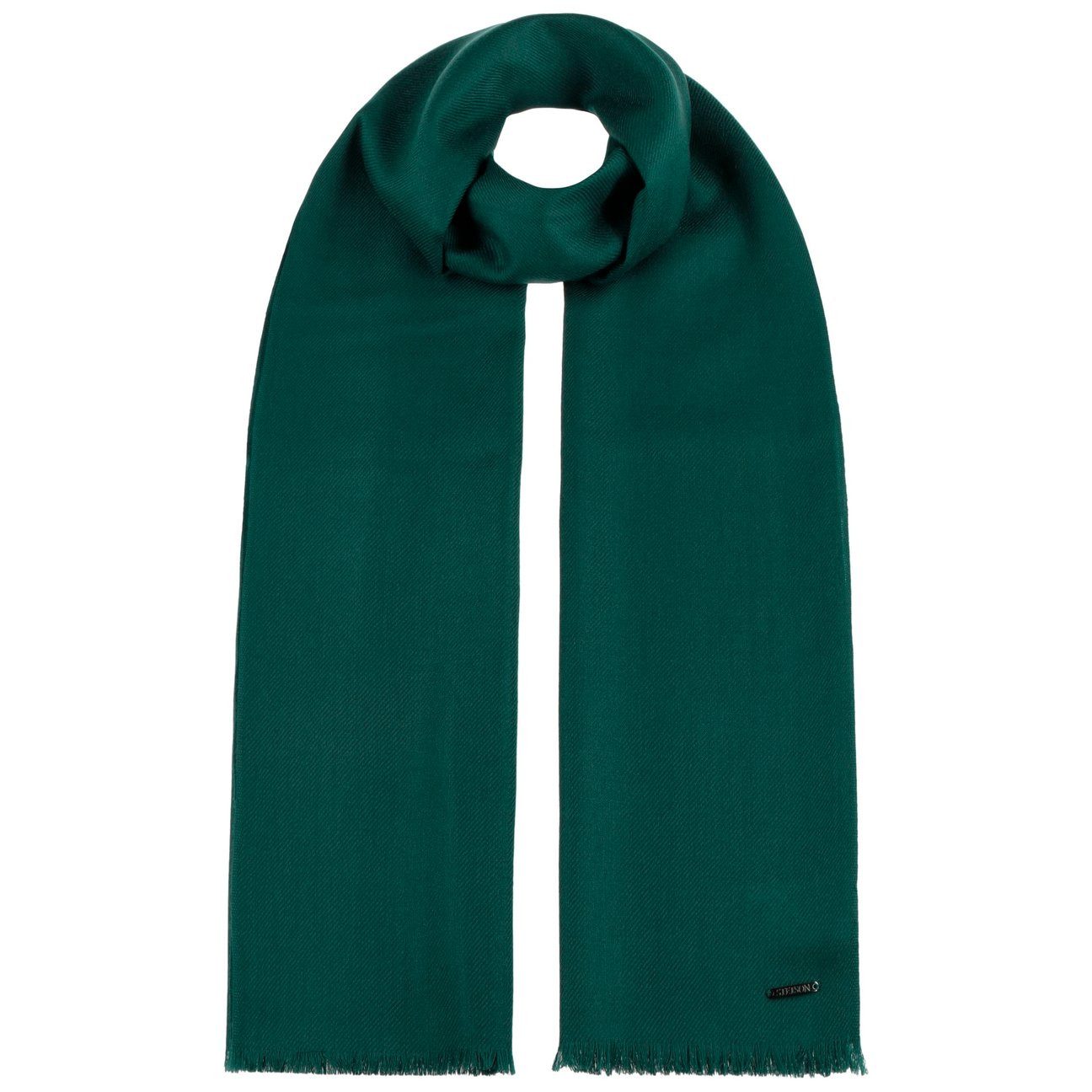 Stetson Strickschal, (1-St), Wollschal mit Fransen