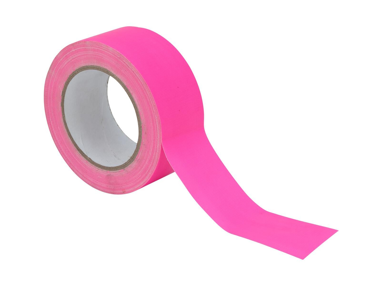 Klebeband ACCESSORY Gaffa Tape 50mm x 25m neonpink UV-aktiv