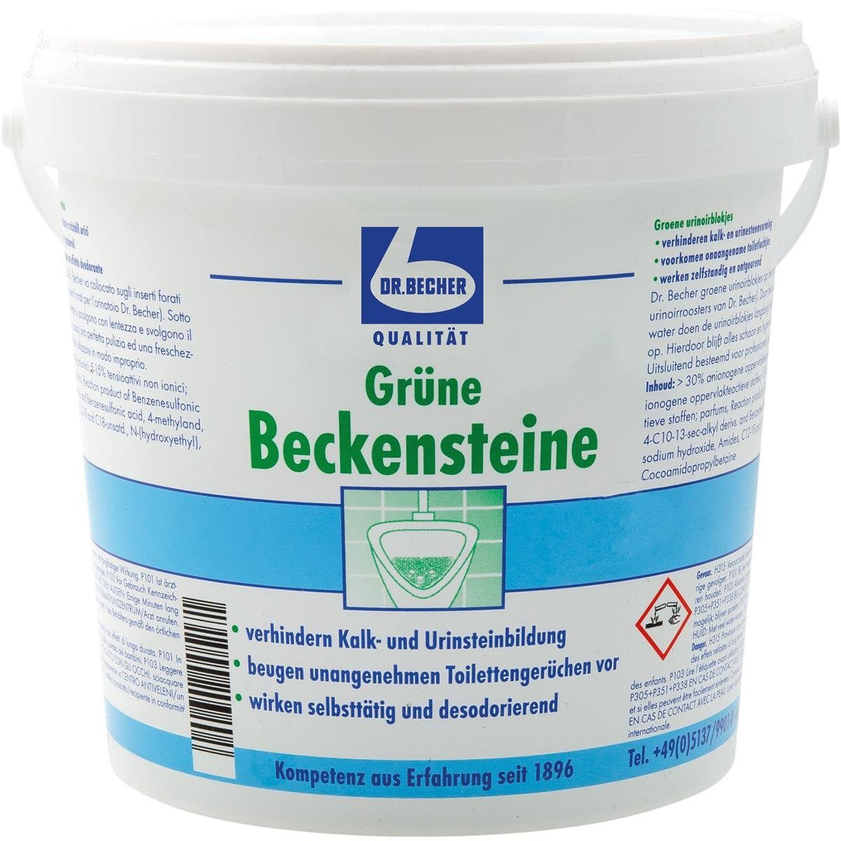 Dr. Becher Dr. Becher Grüne Beckensteine für Urinale 35 stk. WC-Reiniger