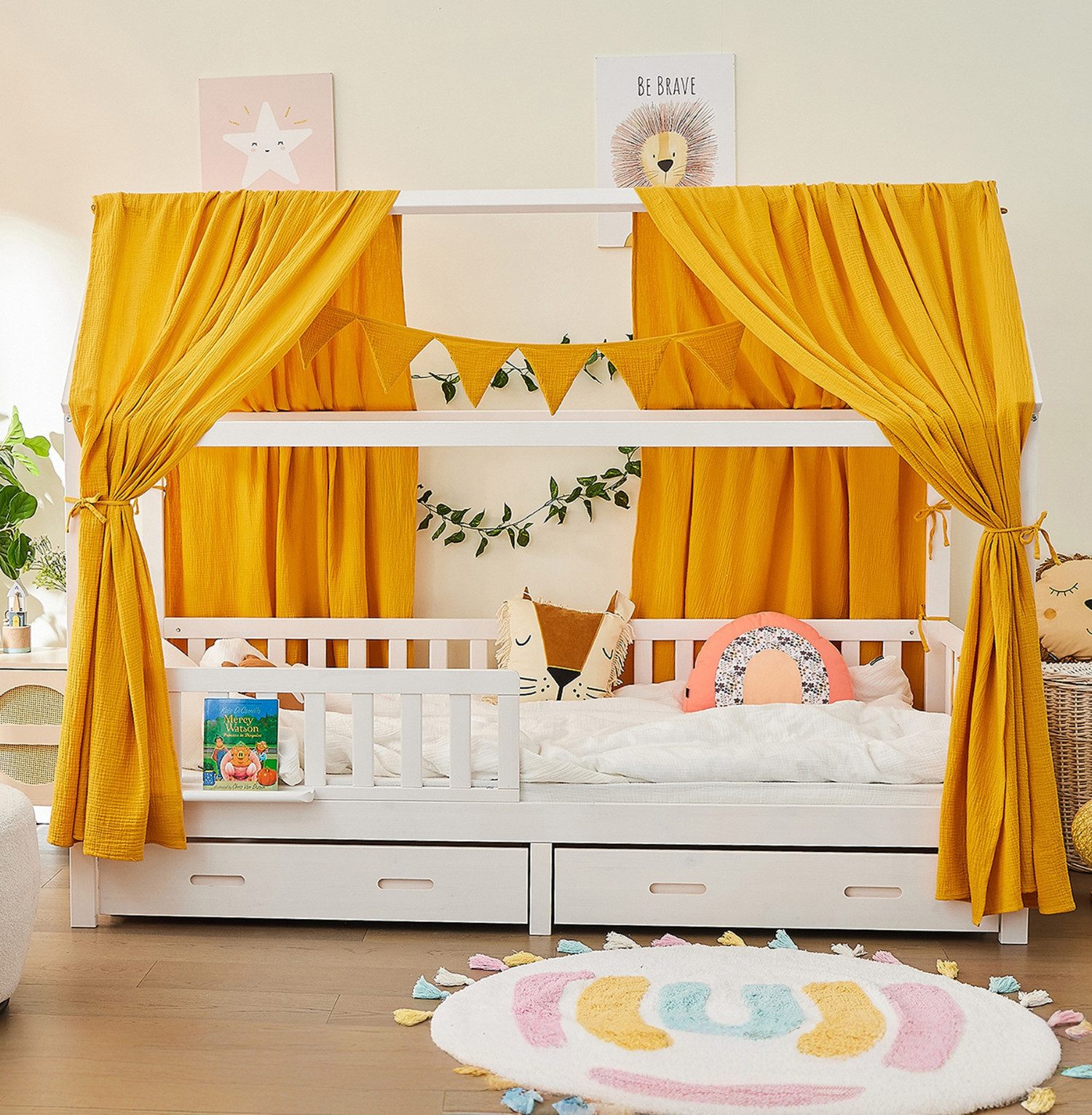 Alavya Home® Hausbett CLOUD aus Buche günstig online kaufen