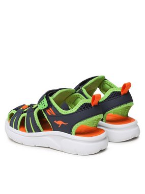 KangaROOS Sandalen 10059 000 4054 Dk Navy/Lime Sandale