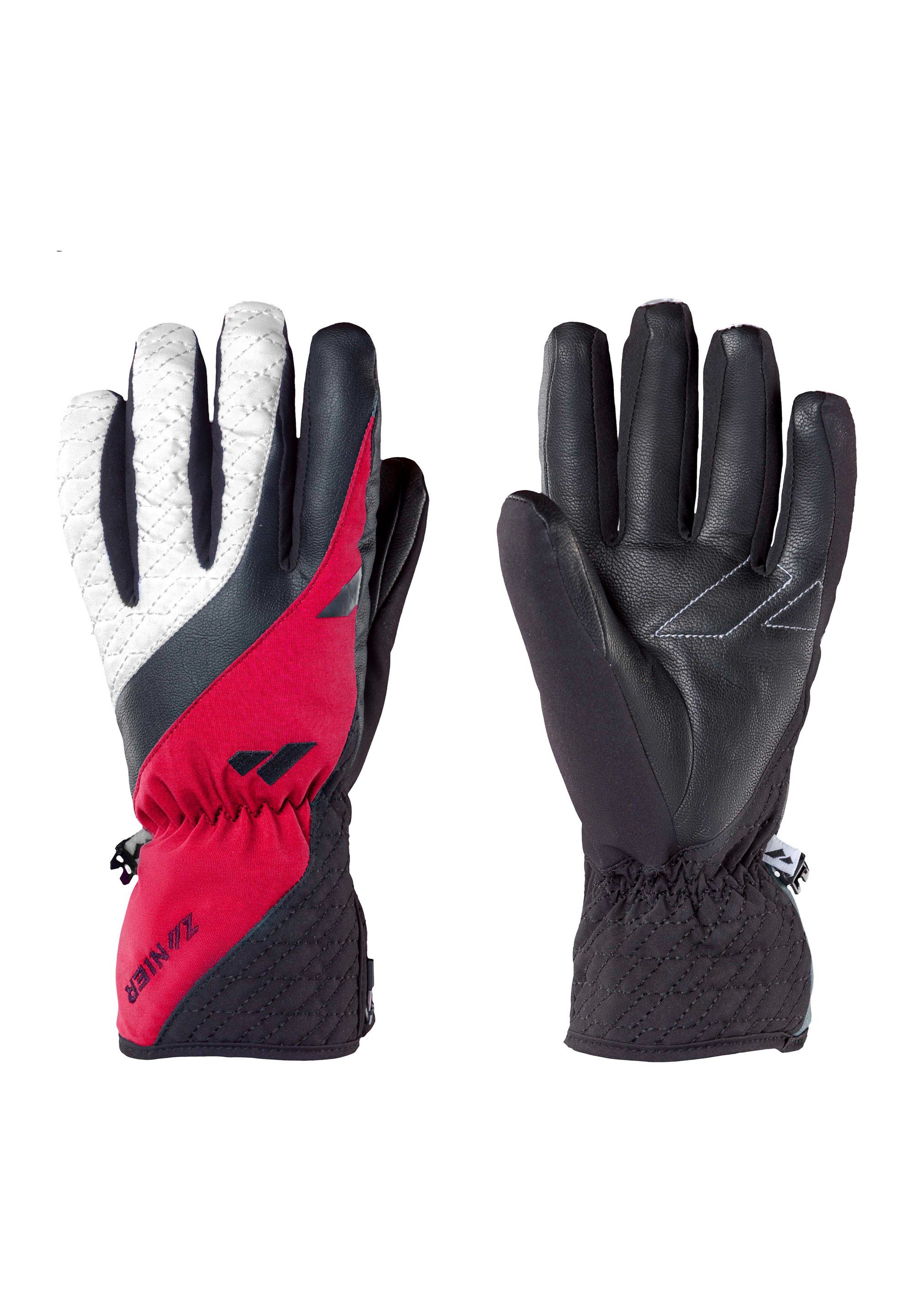 focus gloves on AURACH.GTX Zanier Multisporthandschuhe Schwarz-Fuchsia We
