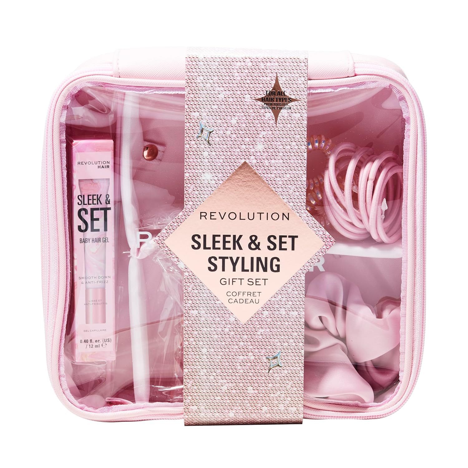 Revolution Pflege-Geschenkset Sleek & Set, Haarstyling-Geschenkset, 1-tlg.