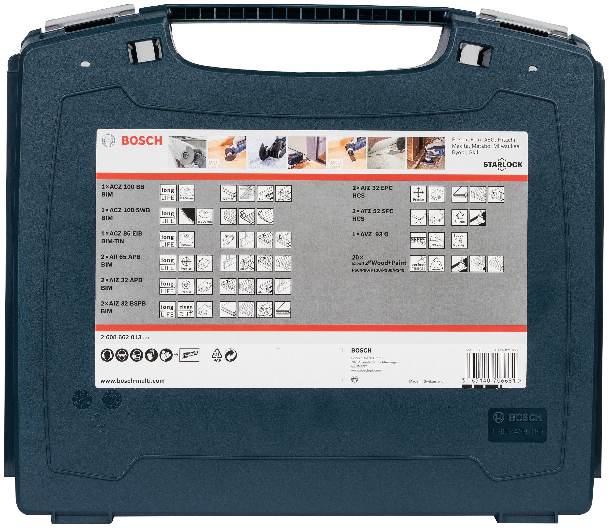 Bosch Professional Innenausbau 36-St) Pro-Set (Set, Sägeblatt i-BOXX