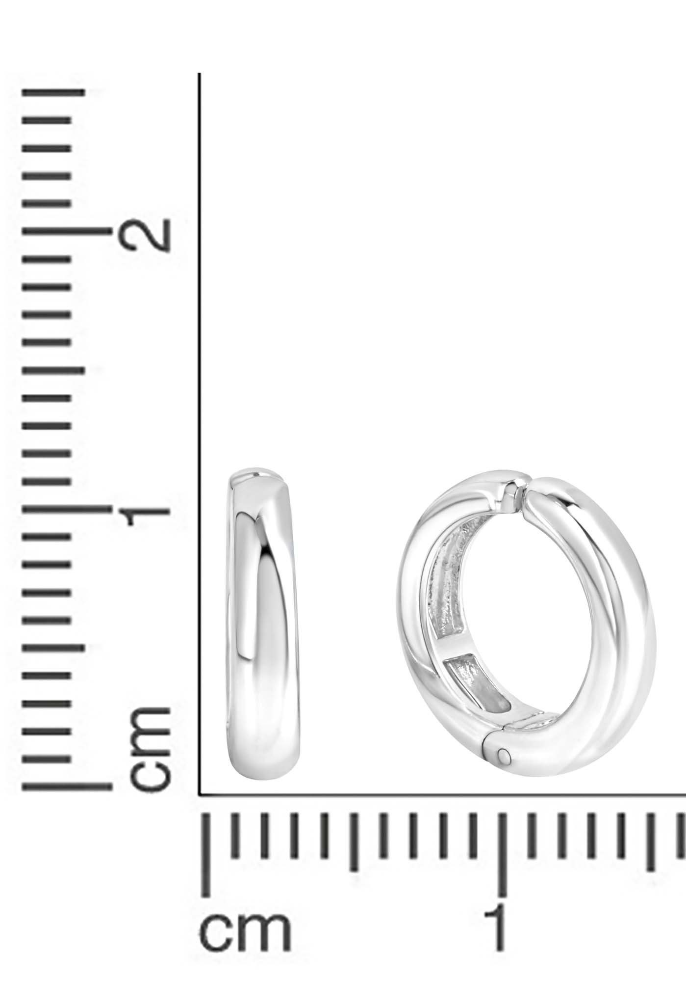 Firetti Paar Ohrklemmen Schmuck Geschenk Silber 925 Ohrschmuck ohne Ohrlöcher