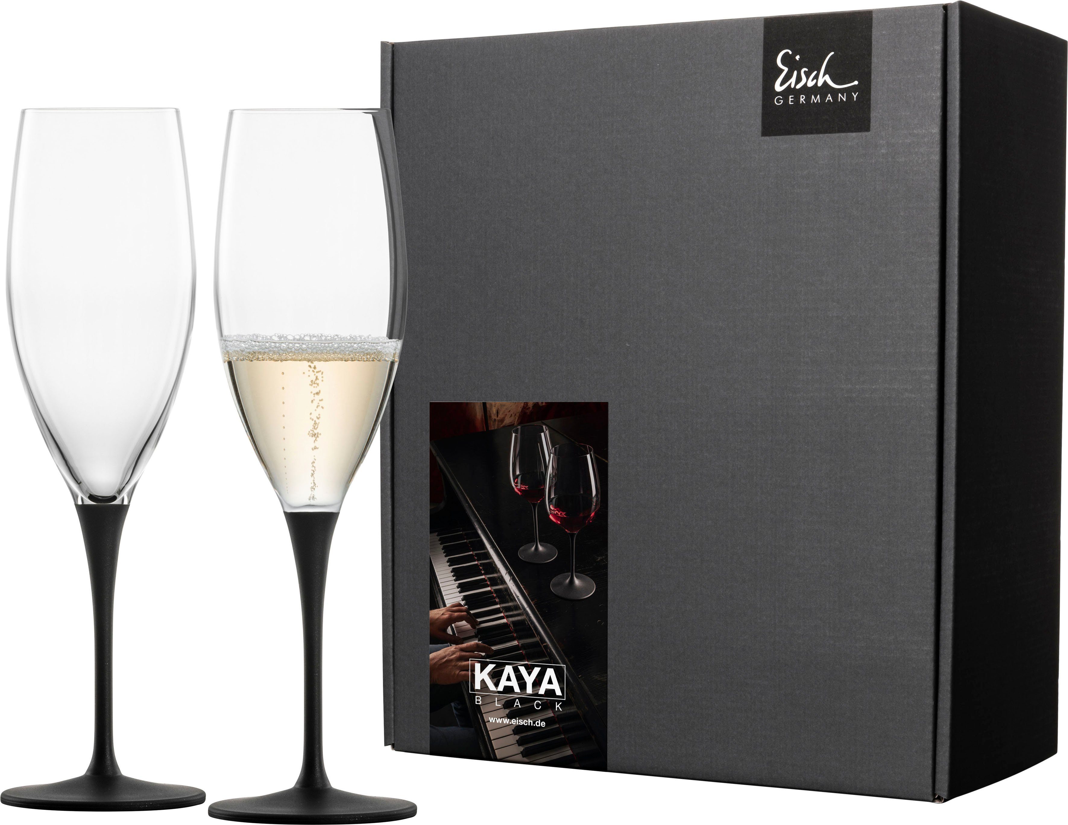 Champagnerglas KAYA BLACK