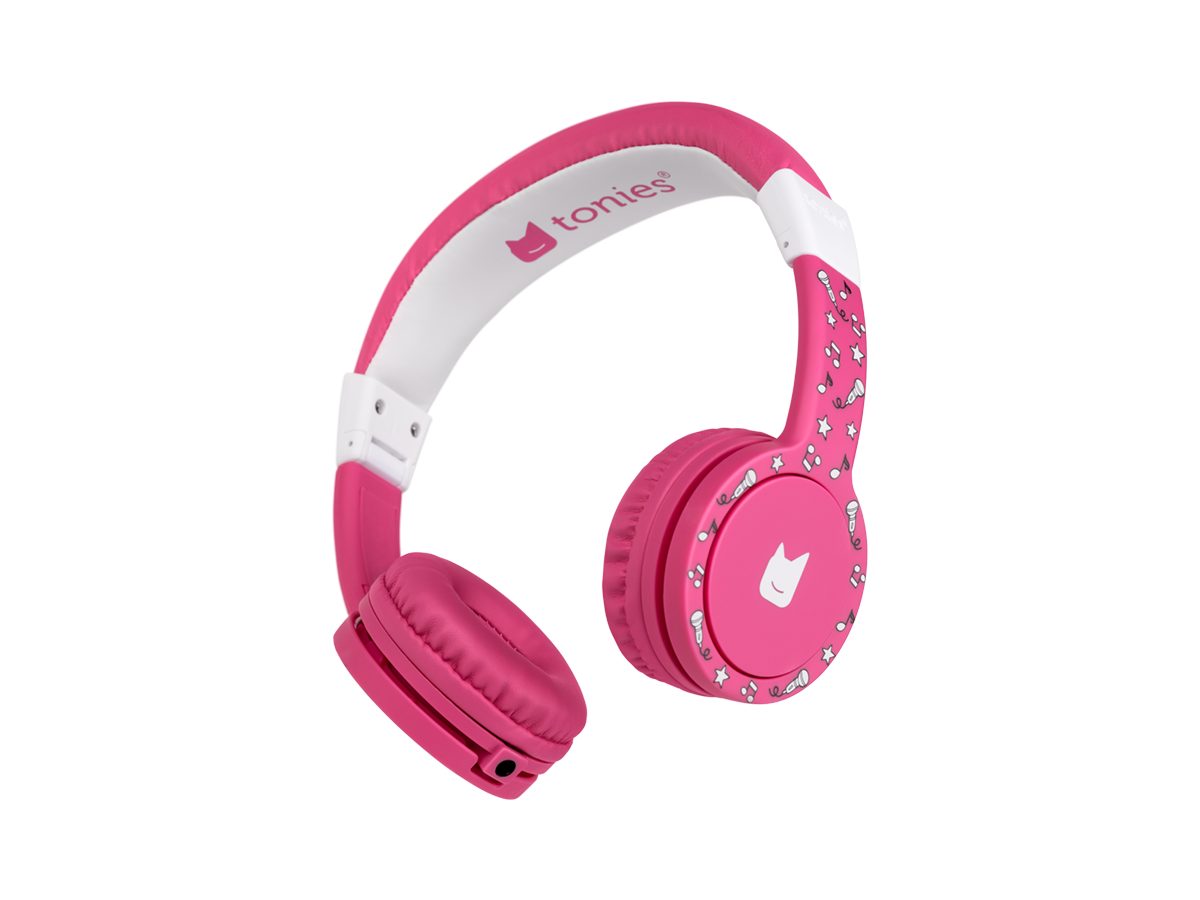 tonies Tonies Lauscher 2022 Kinder-Kopfhörer (Klappfunktion, klappbar, Größenverstellbar) Pink