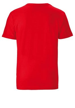 LOGOSHIRT T-Shirt Bazinga mit lizenziertem Frontprint