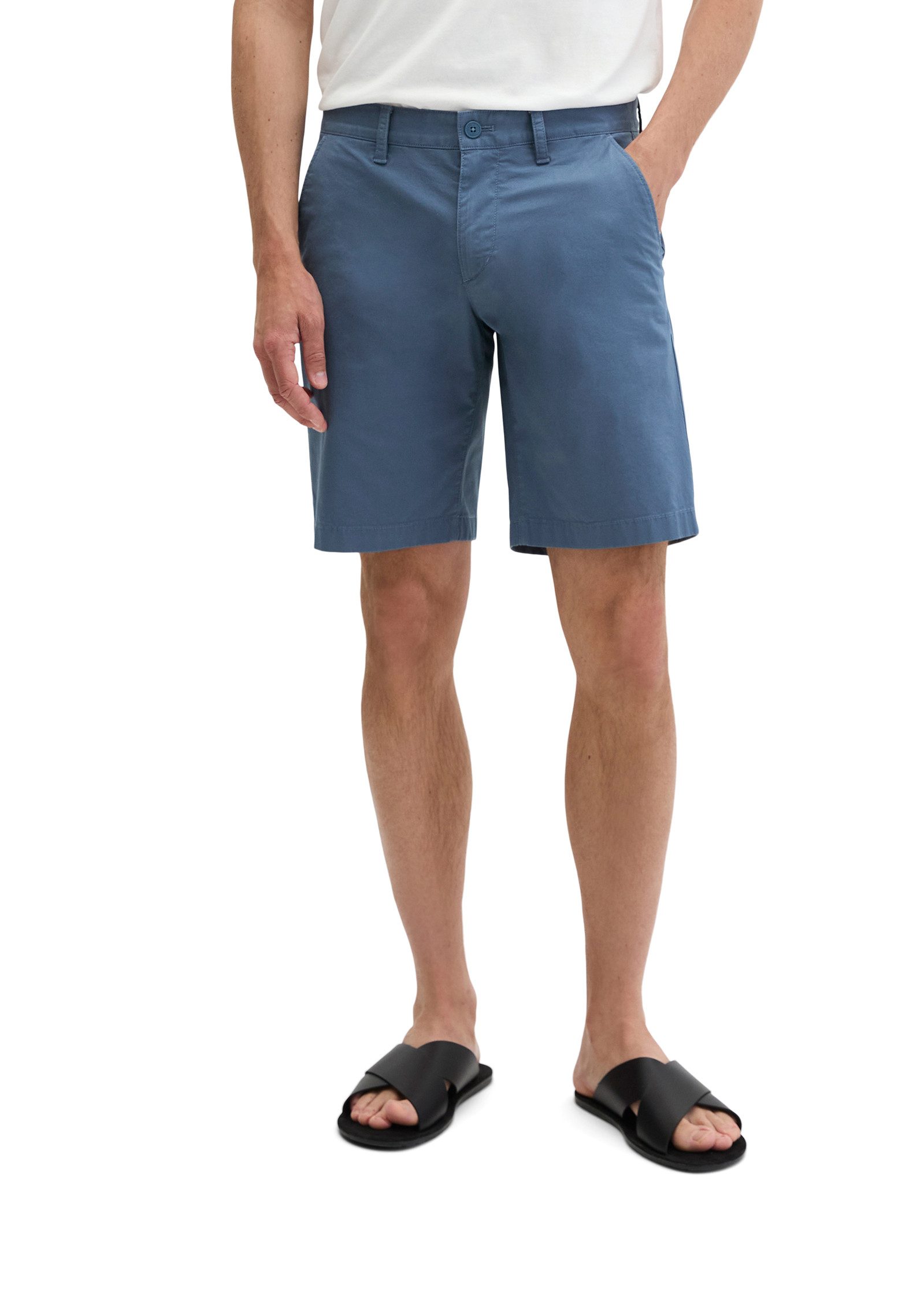 Marc O'Polo Shorts aus leichtem Stretch-Twill