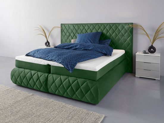 PLACES OF STYLE Boxspringbett ALARIC f- Einrichtungsbeispiel