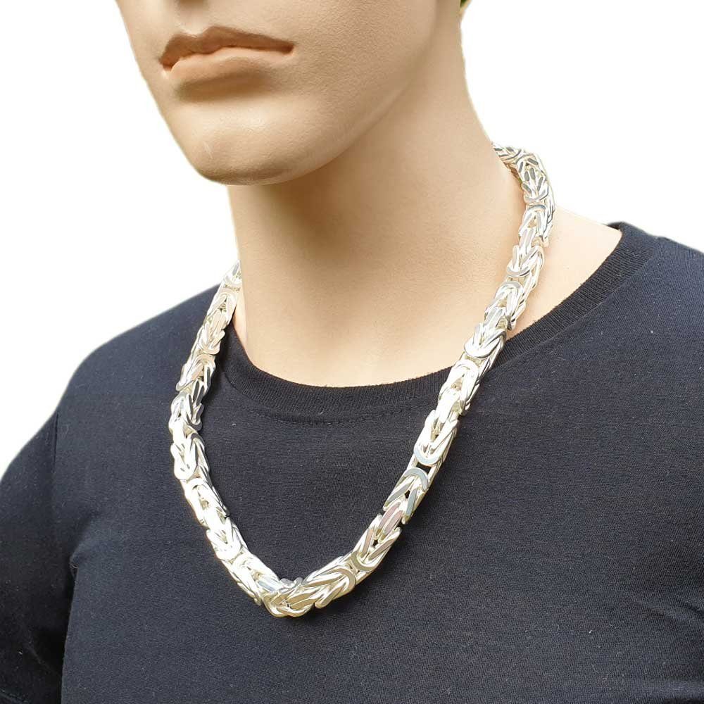 HOPLO Königskette Silberkette Königskette Länge 60cm - Breite 10,0mm - 925 günstig online kaufen