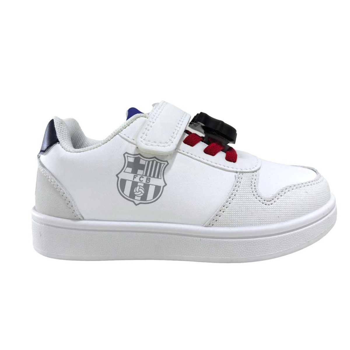 FC Barcelona Sportlich Kinder Sneaker Schuhe Ideal für Schule und Alltag Sneaker