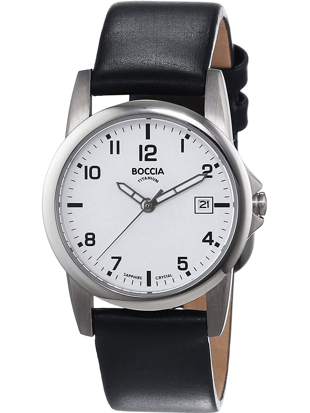 Boccia Quarzuhr Boccia 3298-01 Damenuhr Titanium 29mm 5ATM Boccia 3298-01 Damenuhr Titanium 29mm 5ATM