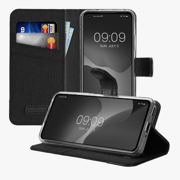 kwmobile Handyhülle Wallet Case für Asus Zenfone 10, Hülle mit Ständer - Handyhülle Kartenfächer