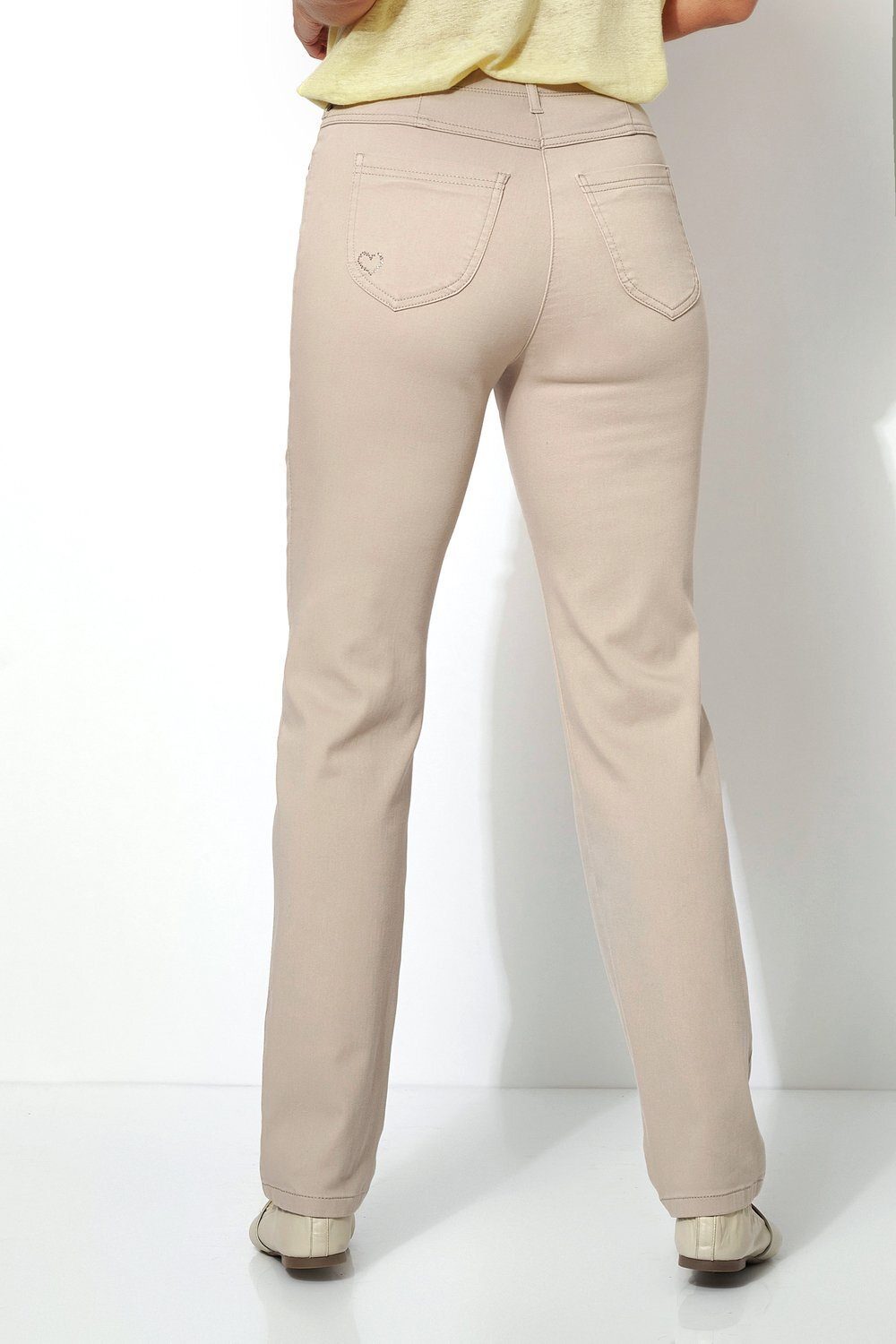 Relaxed by TONI hellbeige legerer My 731 Passform - Love 5-Pocket-Hose in