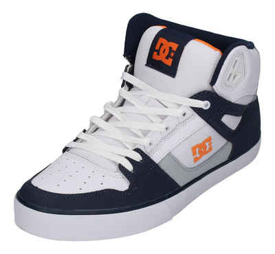 DC Shoes Pure HT WC ADYS400043 Skateschuh White Grey Orange