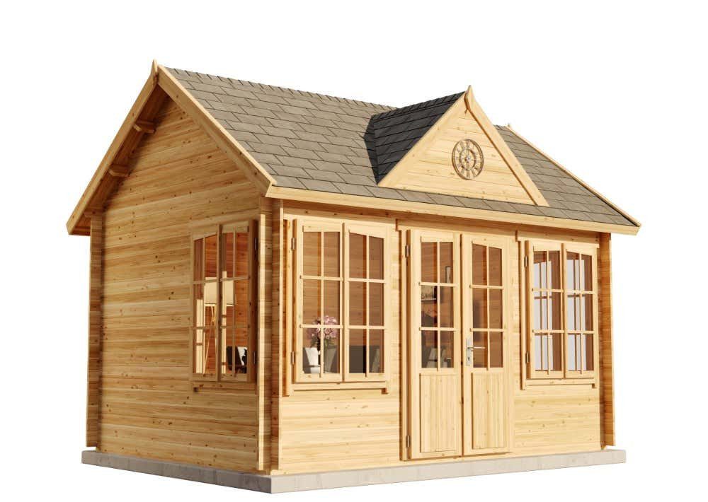 Alpholz Gartenhaus Holz CLOCKHOUSE® 28, BxT: günstig online kaufen