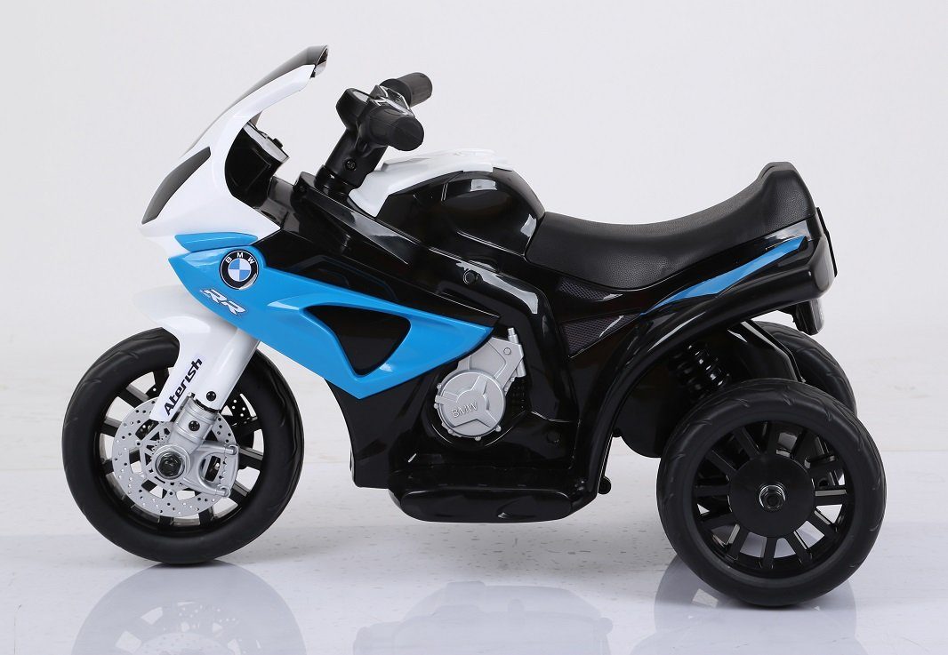 BoGi Elektro-Kindermotorrad BMW S1000RR Motorrad Dreirad mit Ledersitz 6V, günstig online kaufen