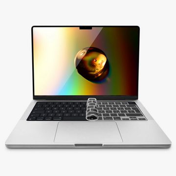 kwmobile Schutzfolie, Silikon Tastaturschutz QWERTY (Italienisch) für Apple MacBook Pro 16" (2021) A2485