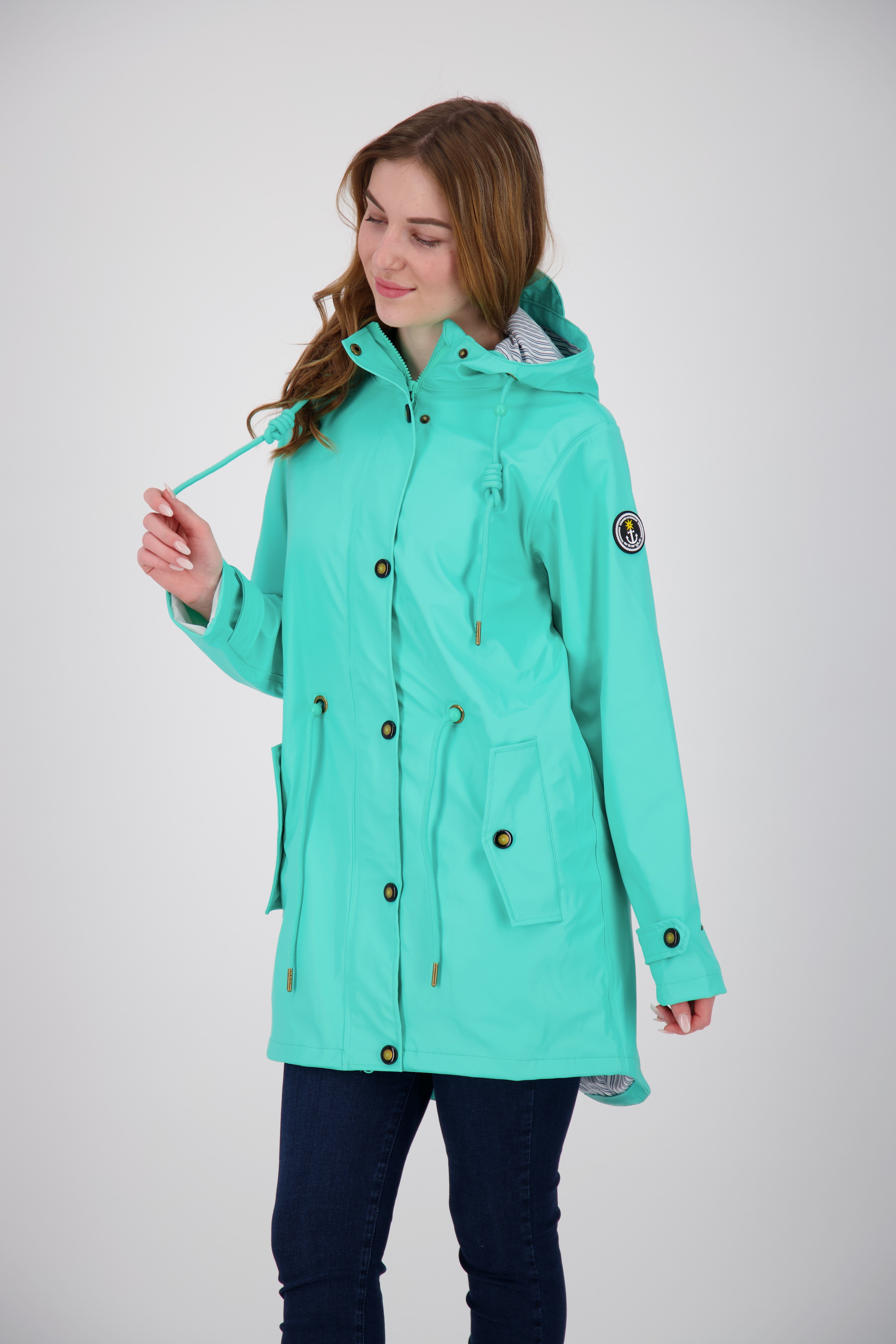 DEPROC Active Regenjacke Friesennerz UNI erhältlich auch WOMEN Großen in blau Größen LOVE PEAK