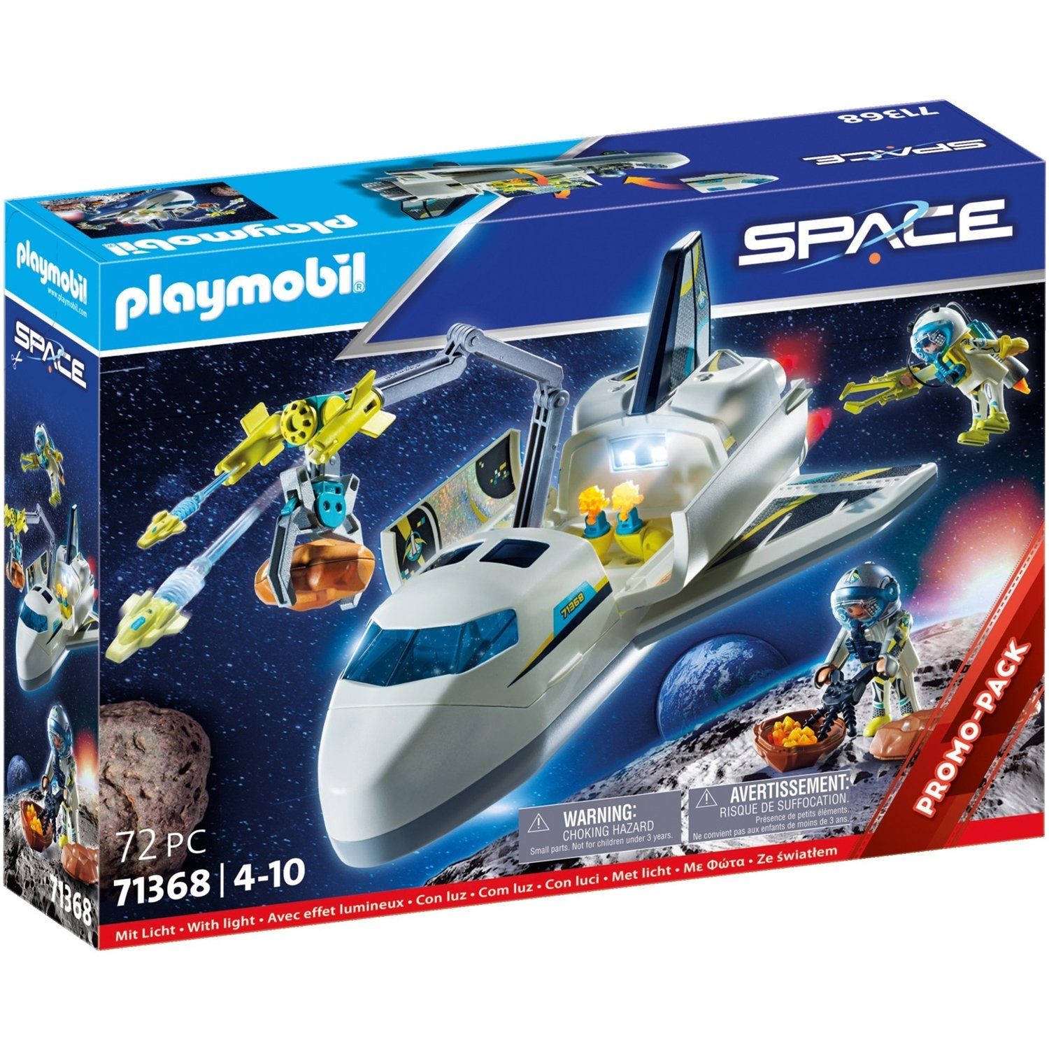 Playmobil® 71368 Space-Shuttle auf Mission Konstruktions-Spielset günstig online kaufen