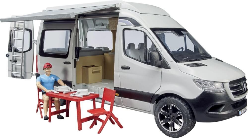 Bruder® Spielzeug-Auto Bruder 02672 MB Sprinter Camper mit Fahrer günstig online kaufen
