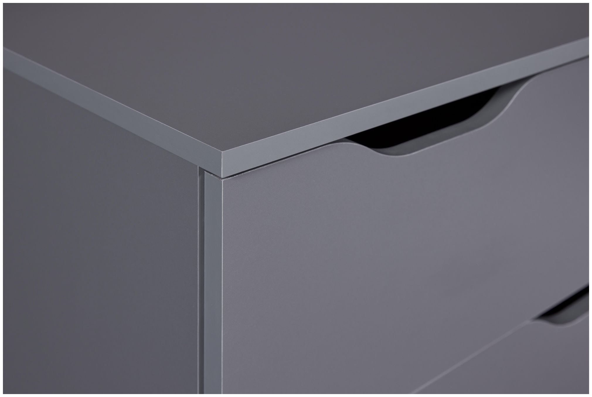 FURNARO Kommode, Schubladenkommode, Schrank, 81,5 x 40 x 112,5 cm