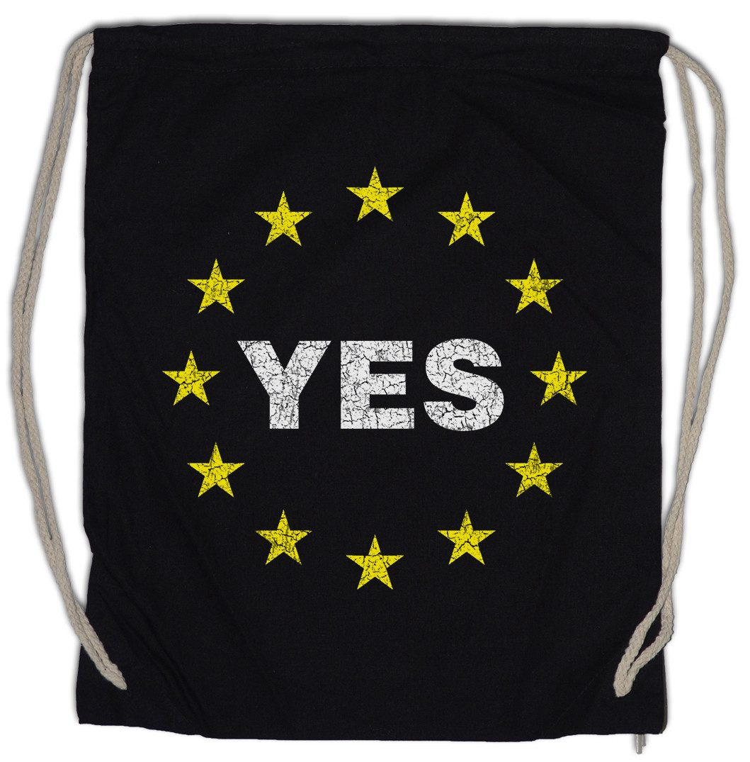 Urban Backwoods Turnbeutel European Yes Turnbeutel Europa Europe Brexit EU Union Flagge Campaign (1-tlg), Symbol Logo Fahne