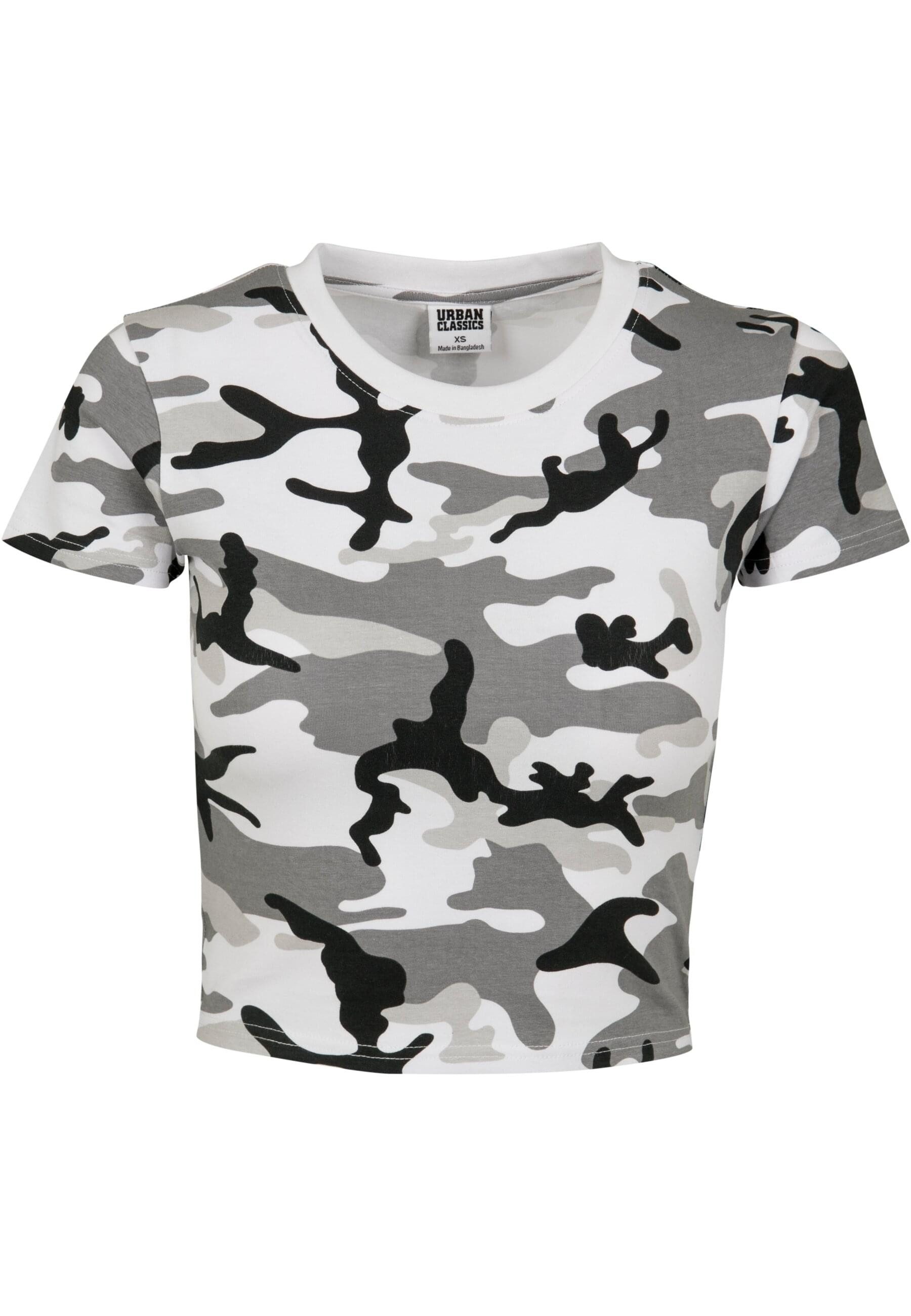 Kurzarmshirt Urban Classics Damen Ladies Stretch Jersey Cropped Tee