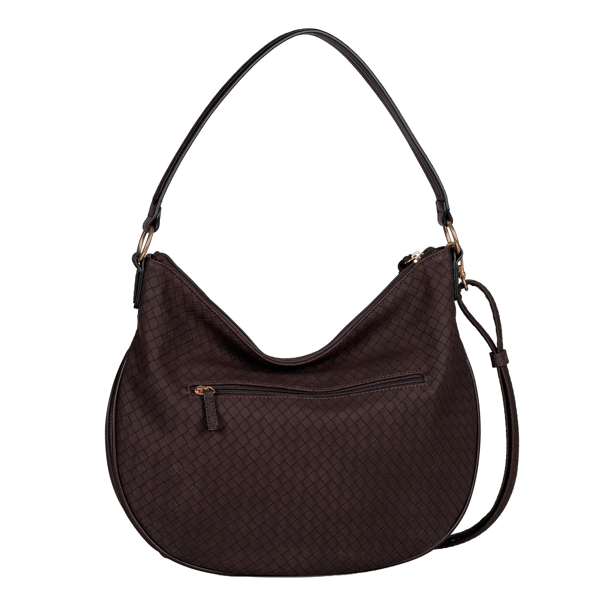 Gabor Hobo Binta, Damen Handtasche mit modischem Anhänger