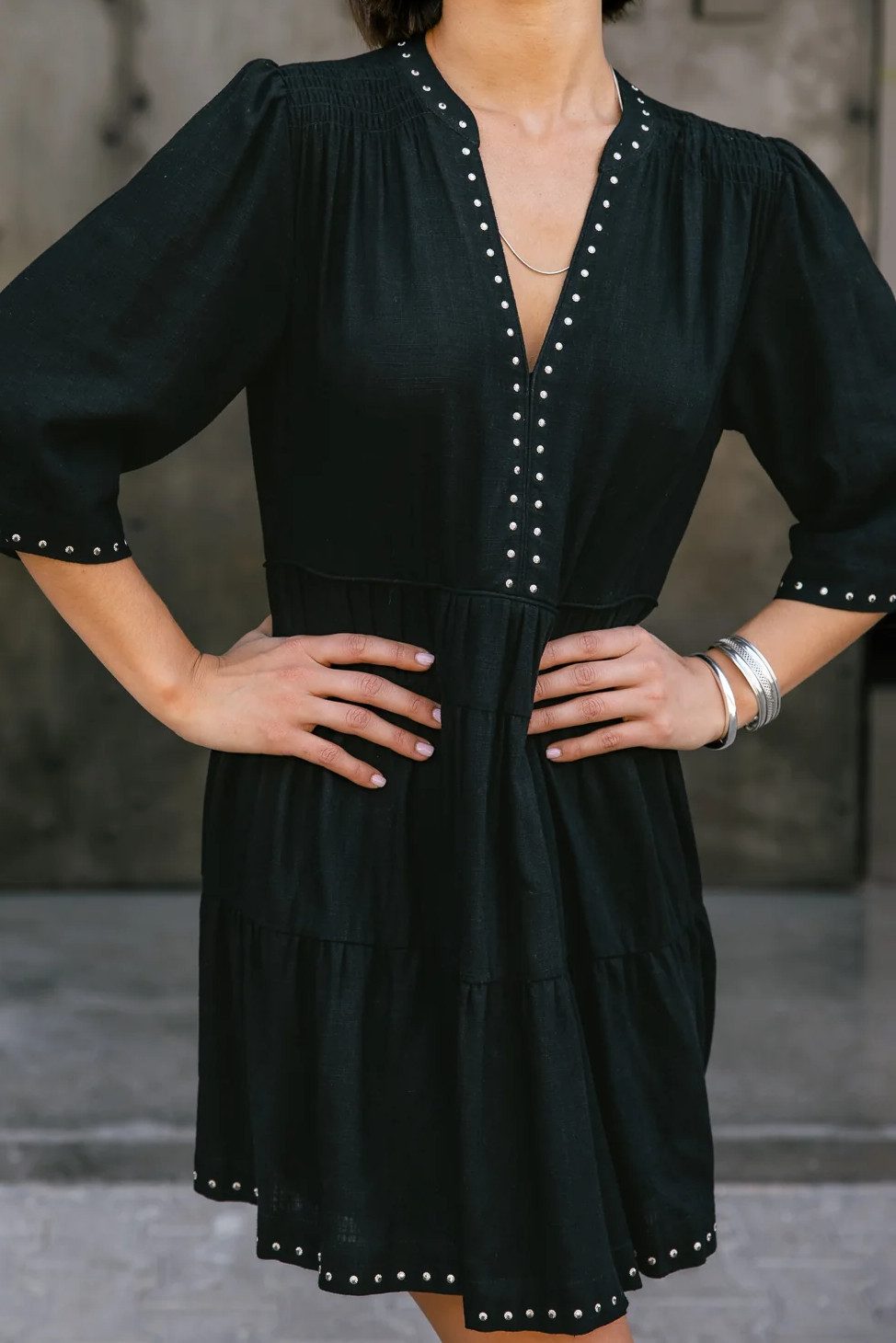 Freeman T. Porter Sommerkleid Reyeline Plain Kleid - Kleid Damen - Minikleid - Sommerkleid
