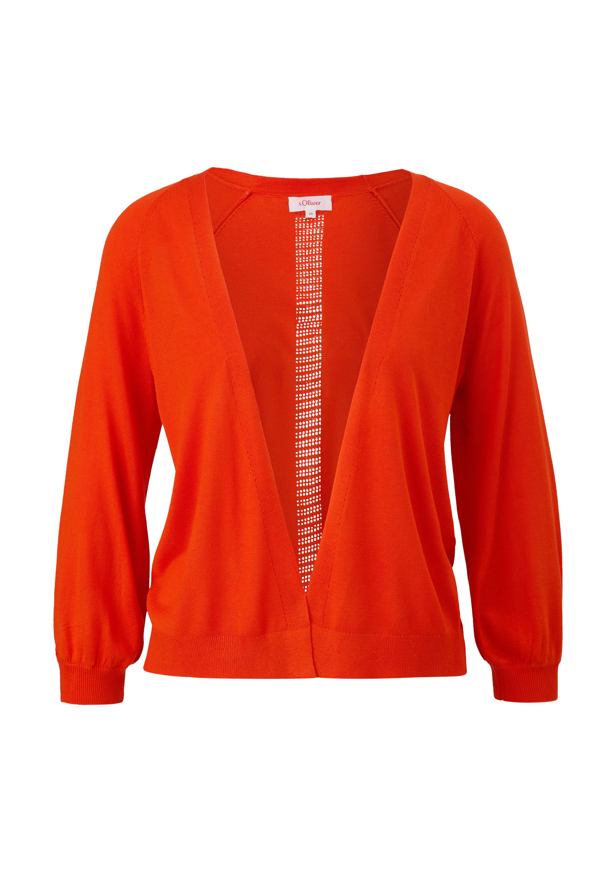 s.Oliver Cardigan Strickjacke Leichte Strickjacke aus Viskose günstig online kaufen