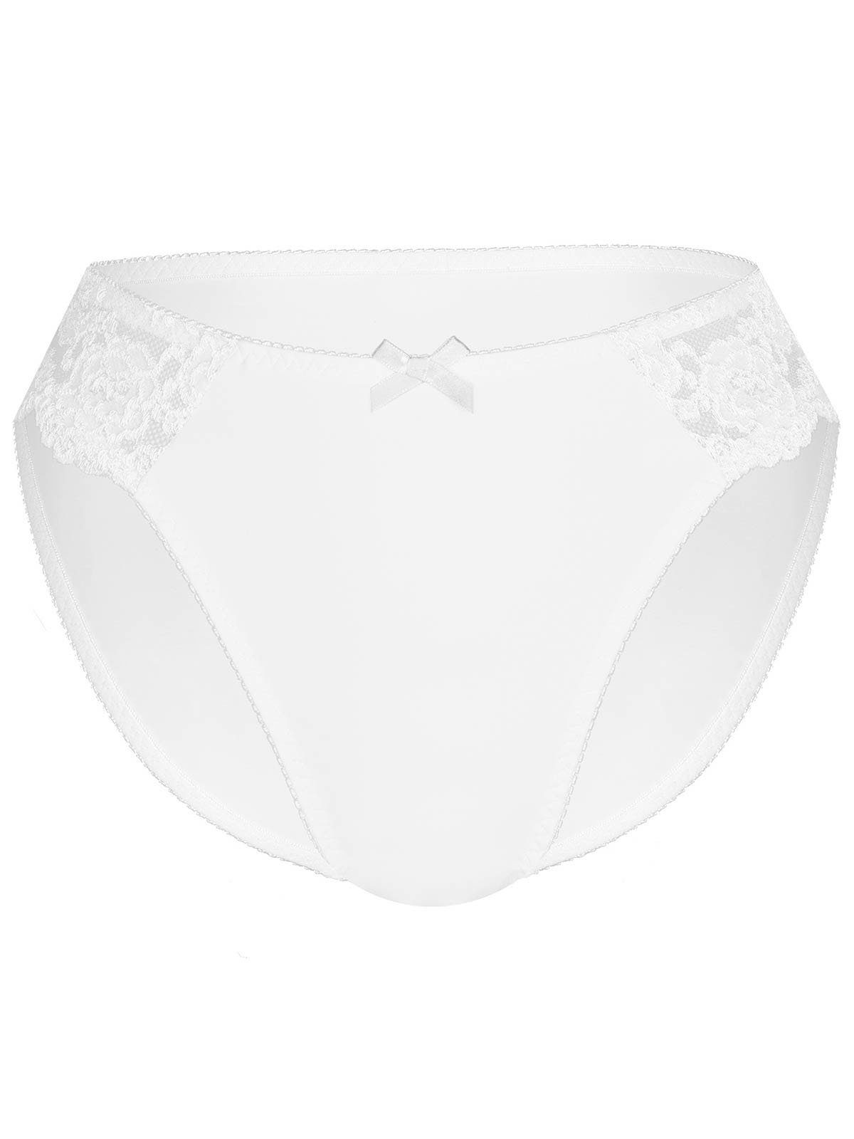 Sassa Bikinislip Damen Slip CLASSIC LACE (Stück, 1-St) Zwickel