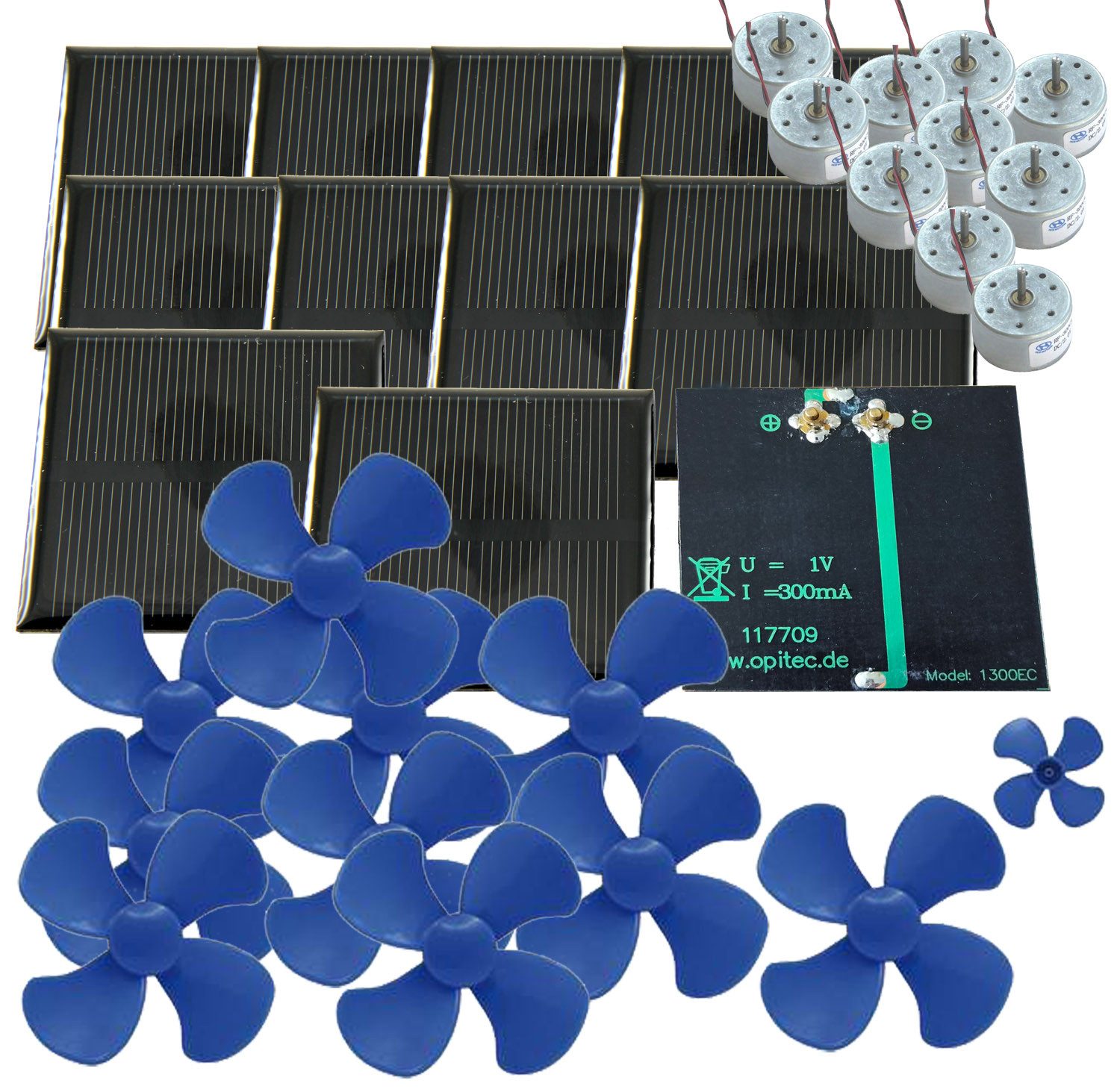 SOL-EXPERT group Modellbausatz Klassensatz Solarantrieb SPEEDY, Bau von Solar-Ventilatoren u.a.